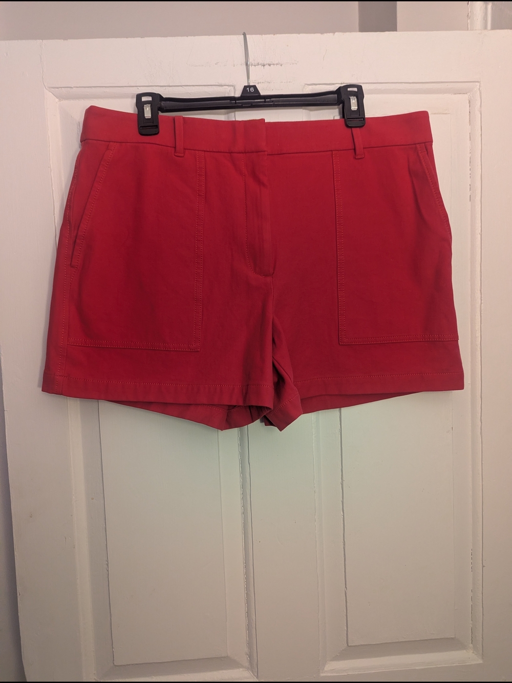 Ann Taylor Patch-Pocket Shorts